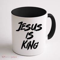 Jesus Is King Coffee Mug thumb 1