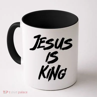 Jesus Is King Coffee Mug