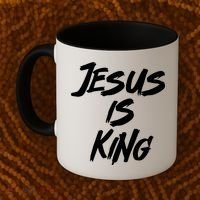 Jesus Is King Coffee Mug thumb 2