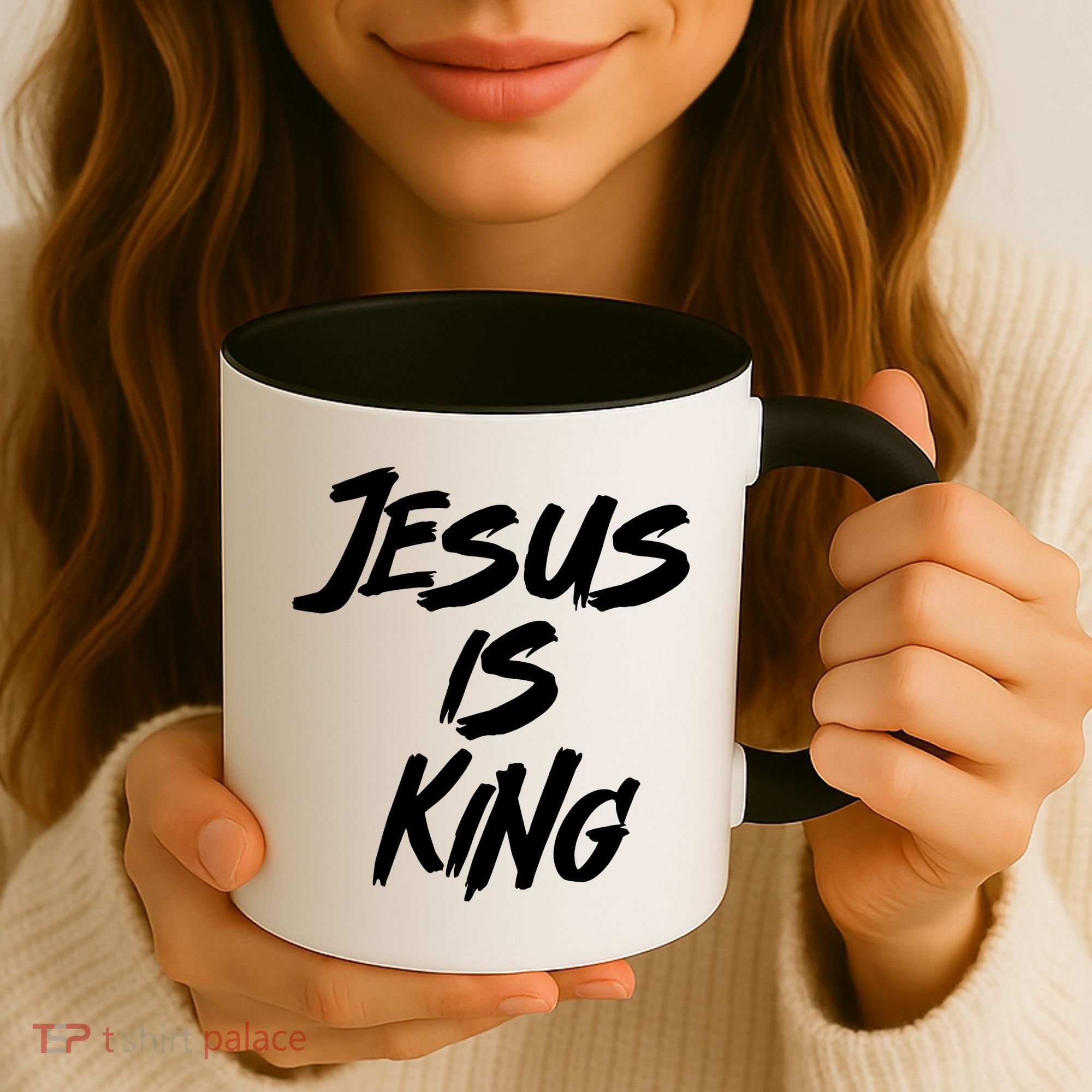 Jesus Is King Coffee Mug