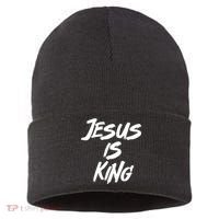 Jesus Is King Sustainable Knit Beanie thumb 0