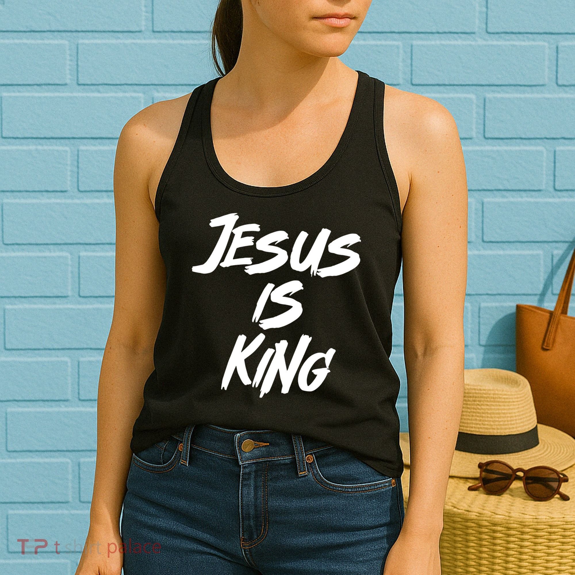 Jesus Is King Women's Tank Top