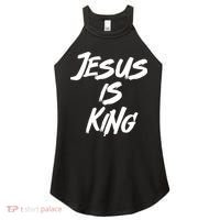 Jesus Is King Women's Perfect Tri Rocker Tank thumb 0