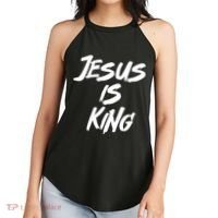 Jesus Is King Women's Perfect Tri Rocker Tank thumb 2
