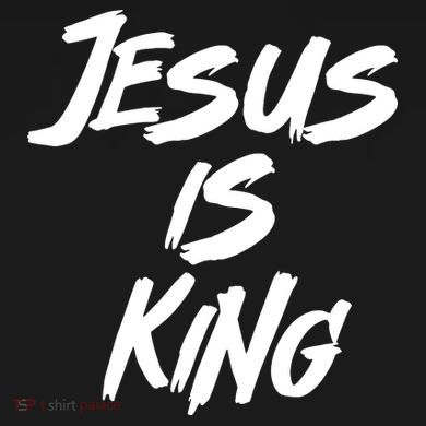 Jesus Is King Women's Tri-Blend 3/4-Sleeve Raglan Shirt