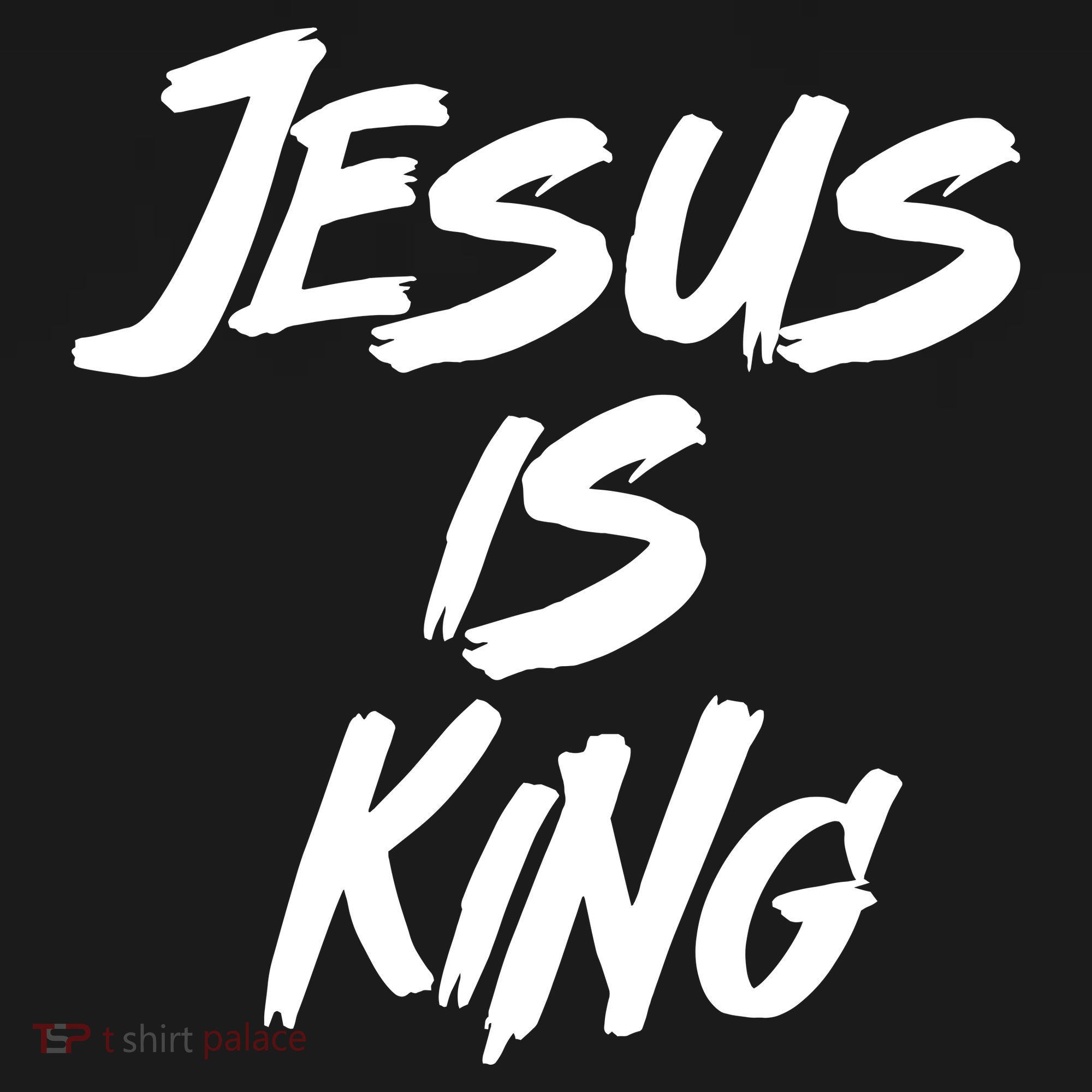 Jesus Is King Short Acrylic Beanie