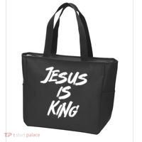 Jesus Is King Tote Bag thumb 3