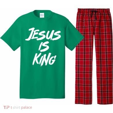 Jesus Is King Pajama Set