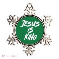 Jesus Is King Ornament thumb 0
