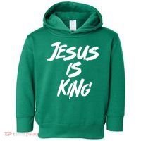 Jesus Is King Toddler Hoodie thumb 0