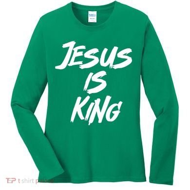 Jesus Is King Women's Long Sleeve Shirt