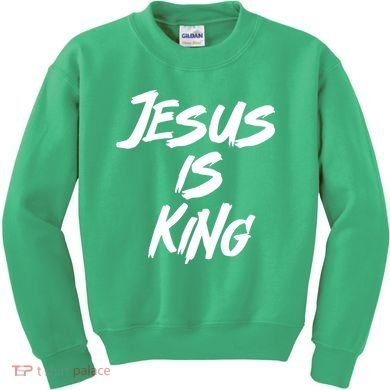 Jesus Is King Kids Sweatshirt