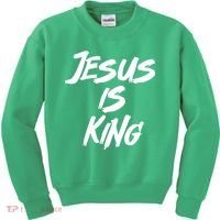 Jesus Is King Kids Sweatshirt thumb 0