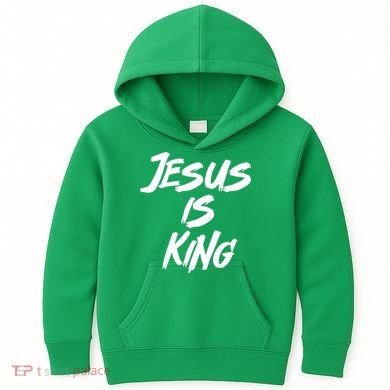 Jesus Is King Kids Hoodie