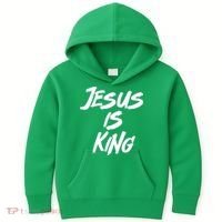 Jesus Is King Kids Hoodie thumb 0