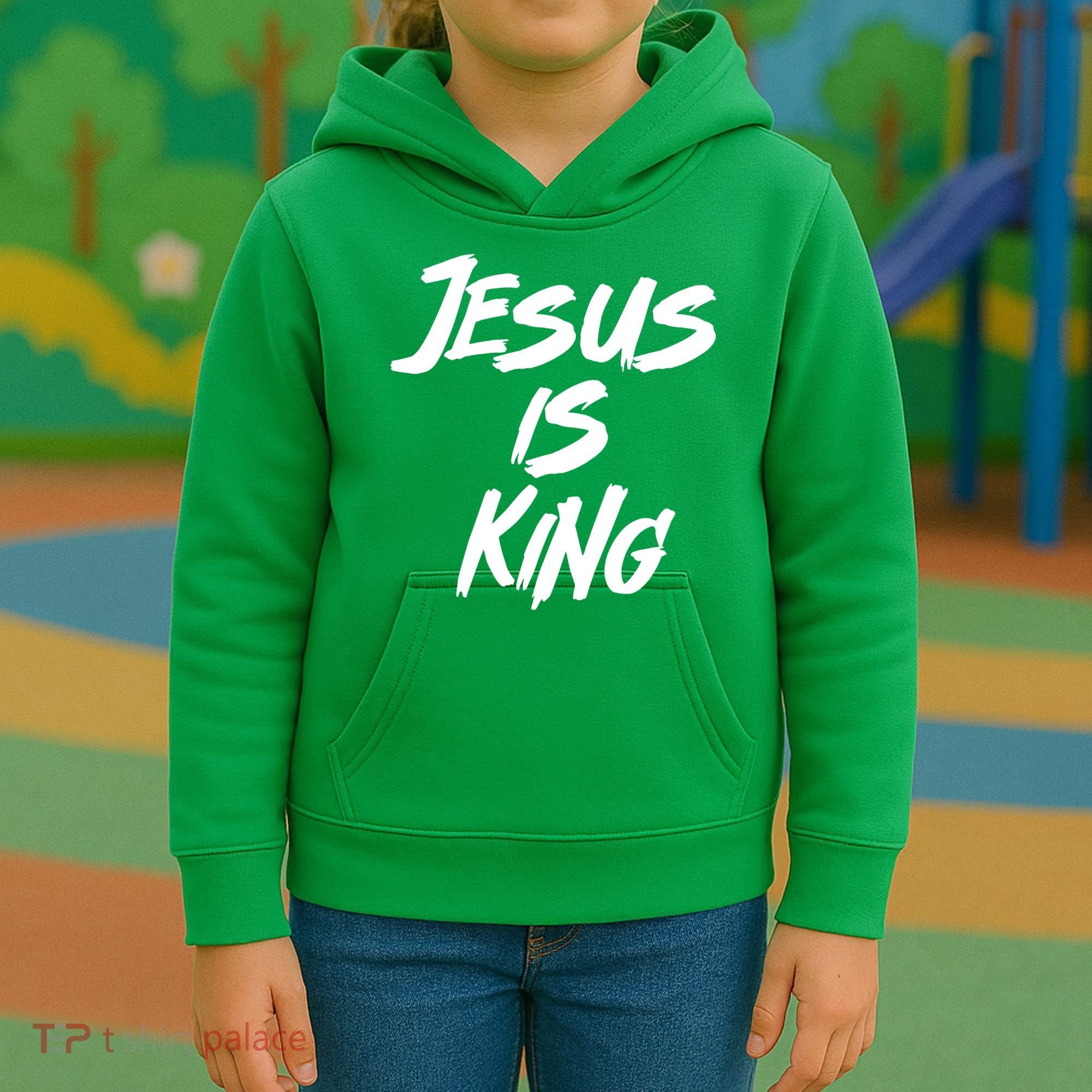 Jesus Is King Kids Hoodie