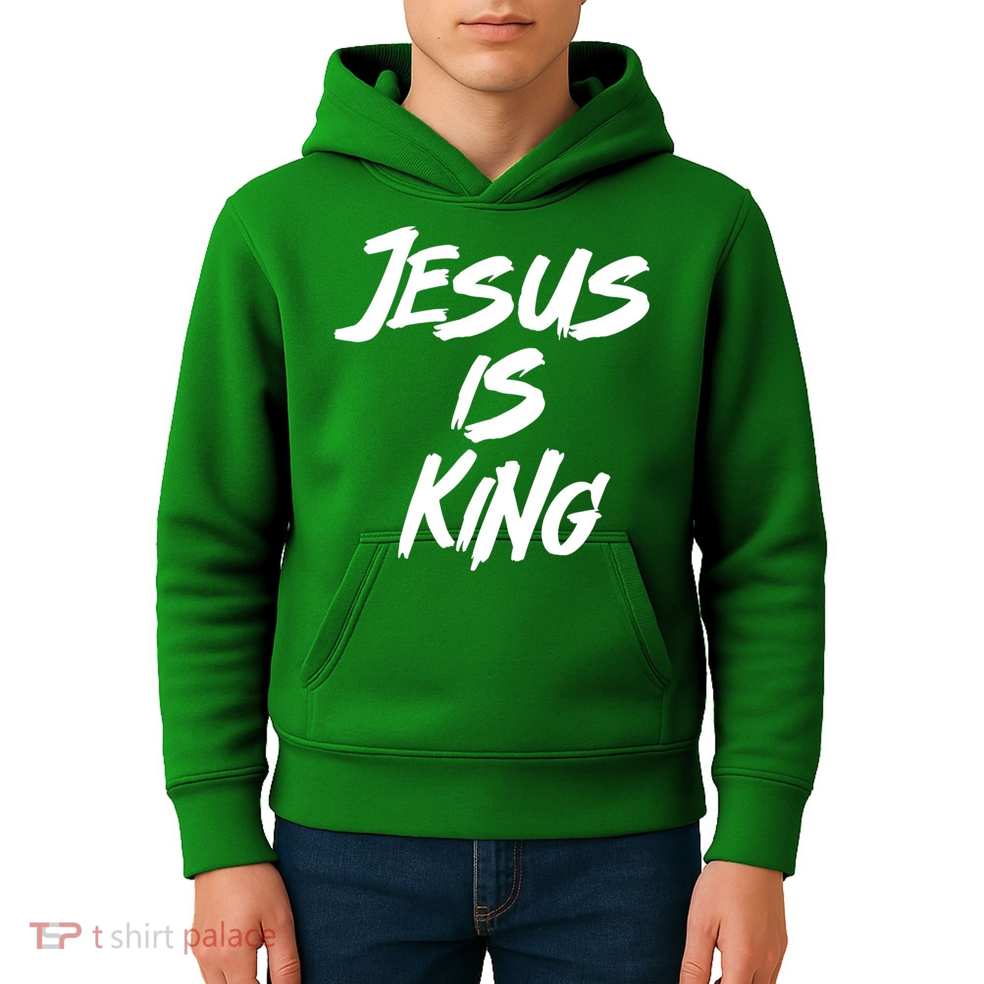 Jesus Is King Kids Hoodie