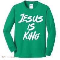 Jesus Is King Kids Long Sleeve Shirt thumb 0