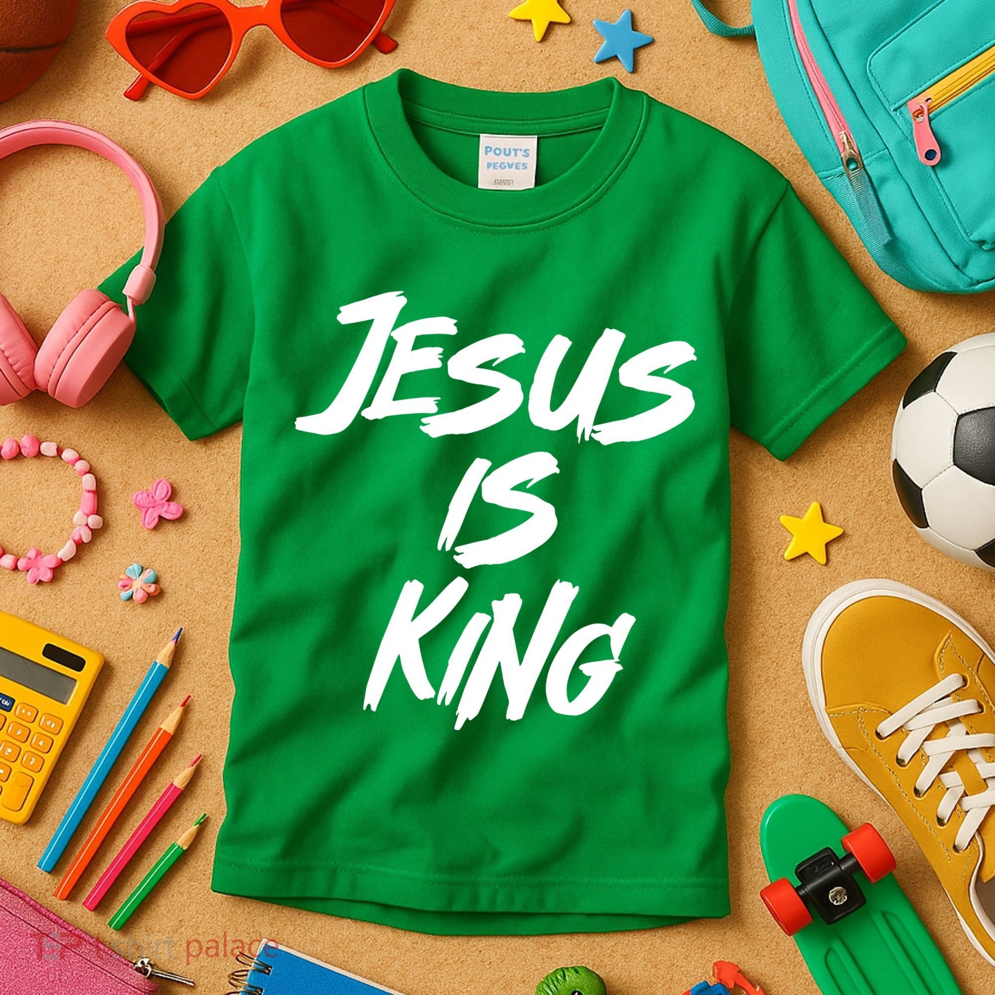 Jesus Is King Kids T-Shirt