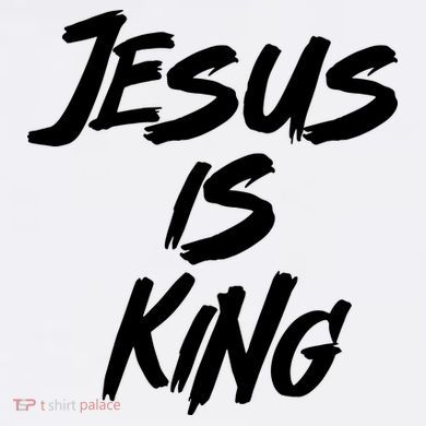 Jesus Is King Garment-Dyed Sweatshirt