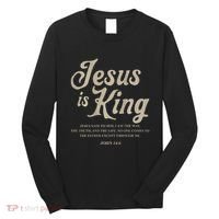 Jesus Is King John 146 Costume Jesus Christian Long Sleeve Shirt thumb 0