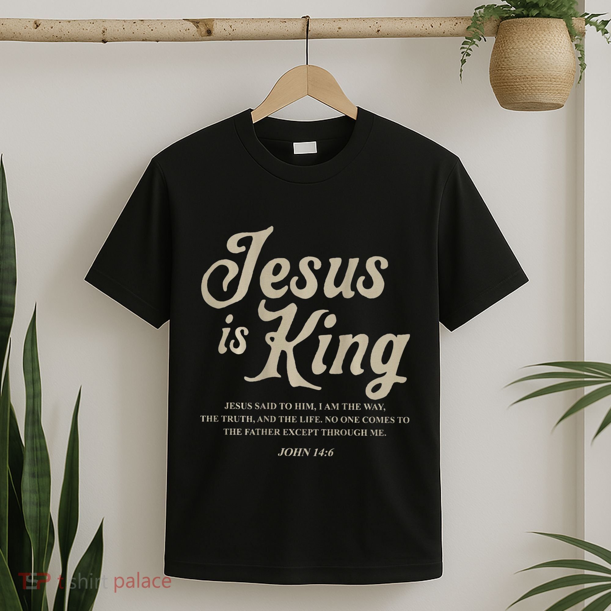 Jesus Is King John 146 Costume Jesus Christian T-Shirt