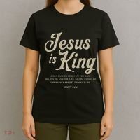 Jesus Is King John 146 Costume Jesus Christian T-Shirt thumb 4