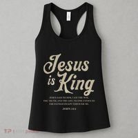 Jesus Is King John 146 Costume Jesus Christian Women's Tank Top thumb 3