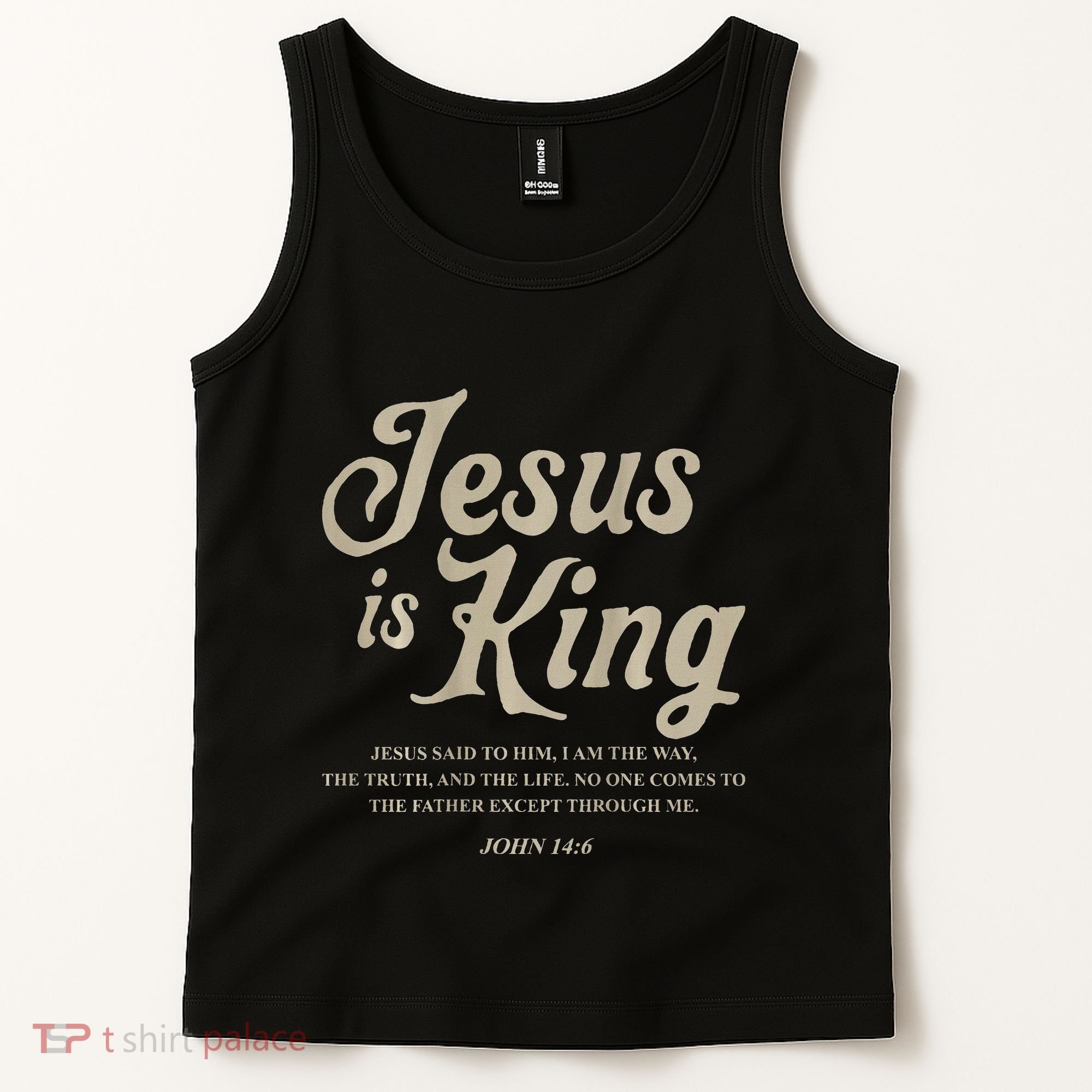 Jesus Is King John 146 Costume Jesus Christian Tank Top