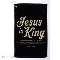 Jesus Is King John 146 Costume Jesus Christian Golf Towel thumb 0