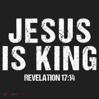Jesus Is King Bible Scripture Quote Christian Golf Towel thumb 3