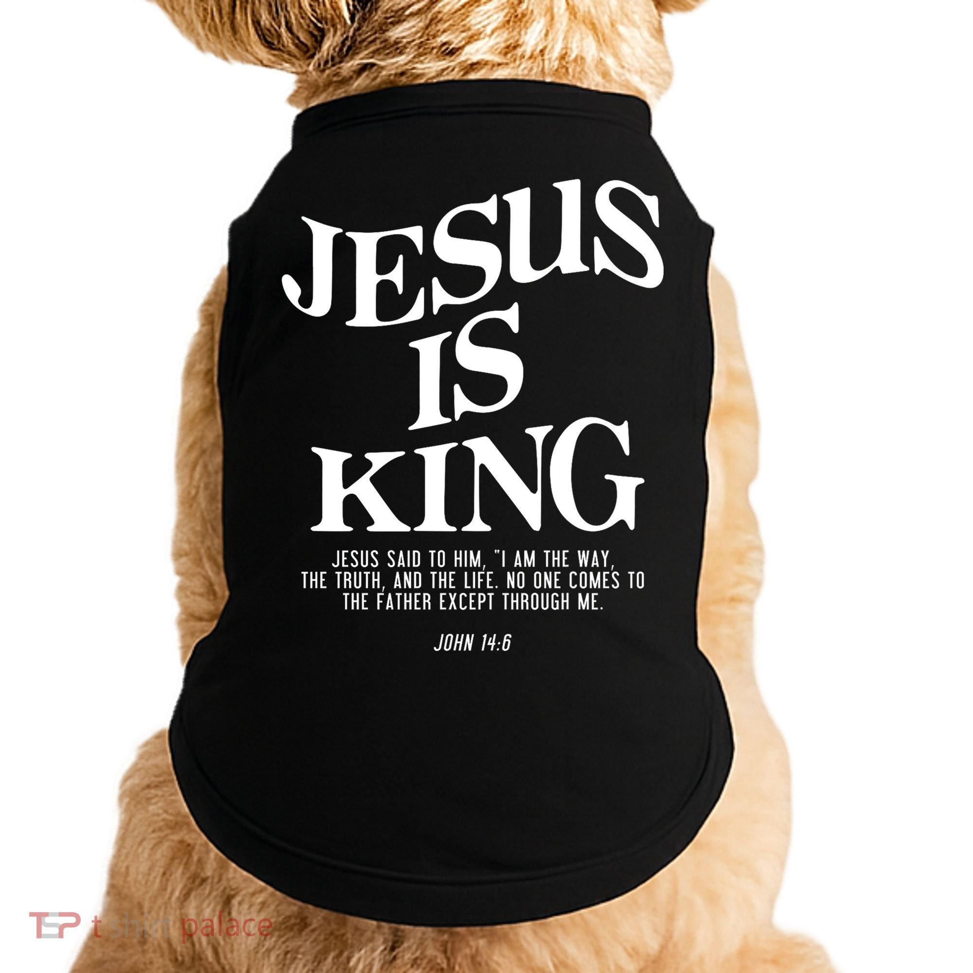 Jesus Is King Jesus John 14:6 Costume Christian Doggie Tank