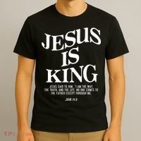 Jesus Is King Jesus John 14:6 Costume Christian T-Shirt thumb 3