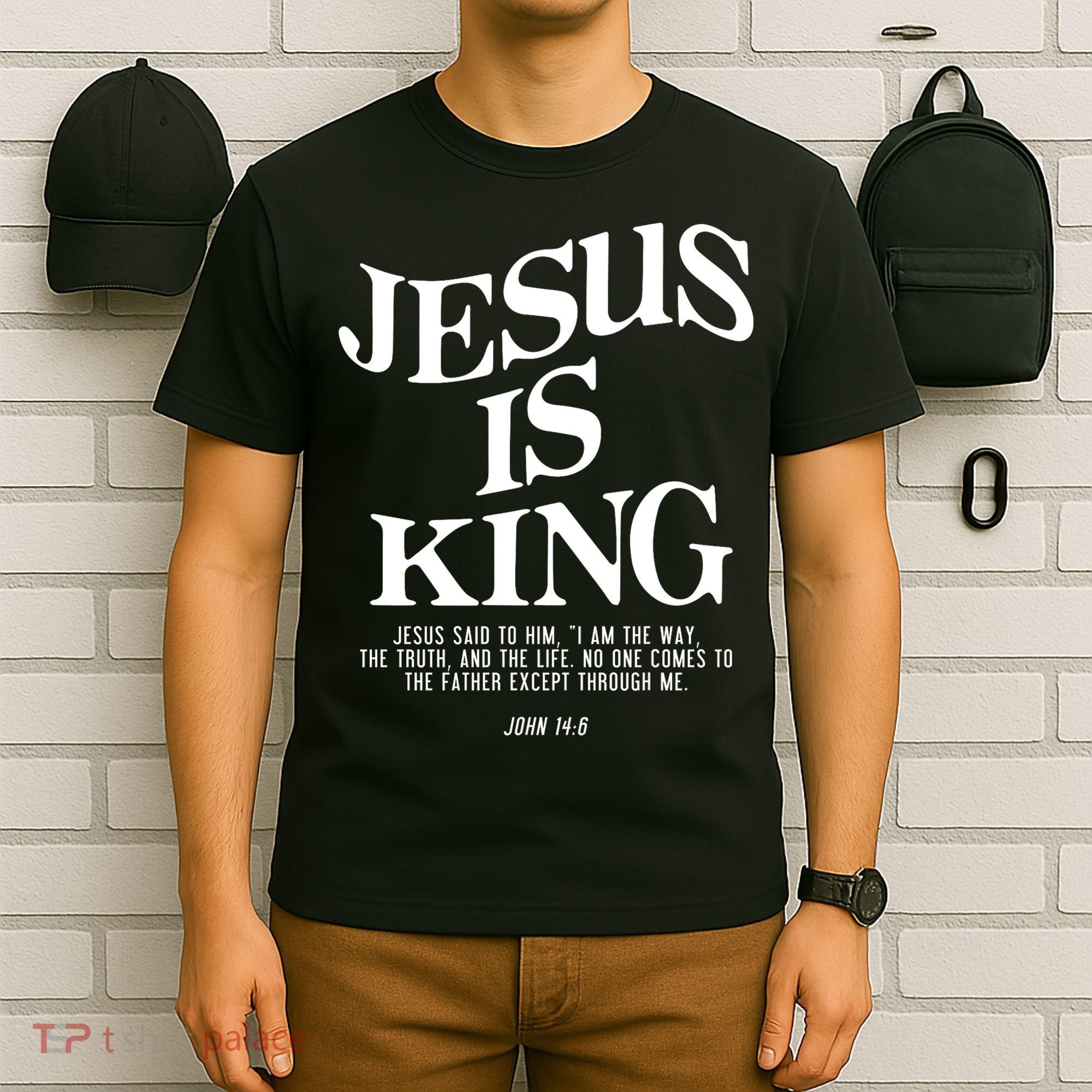 Jesus Is King Jesus John 14:6 Costume Christian T-Shirt