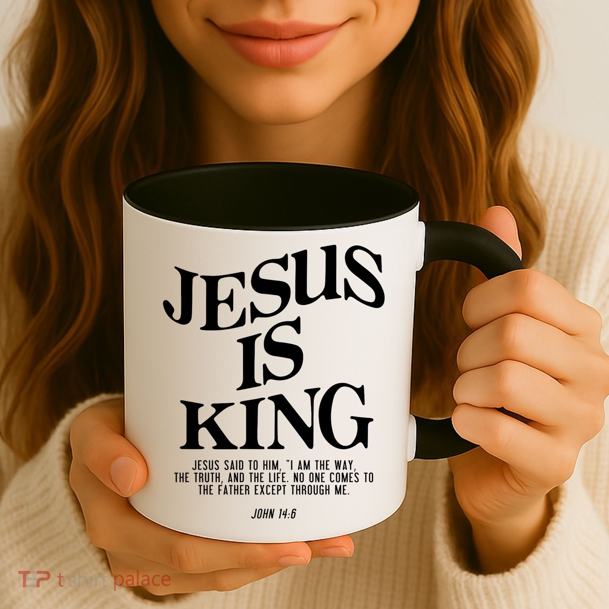 Jesus Is King Jesus John 14:6 Costume Christian Coffee Mug