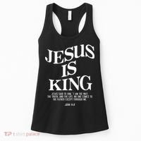 Jesus Is King Jesus John 14:6 Costume Christian Women's Tank Top thumb 0
