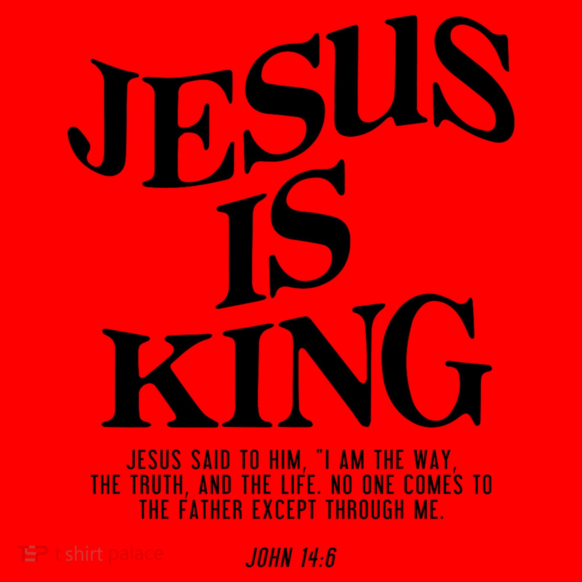 Jesus Is King Jesus John 14:6 Costume Christian Santa Hat