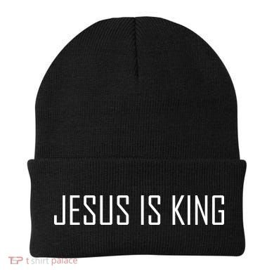 Jesus Is King Prayer Beanie
