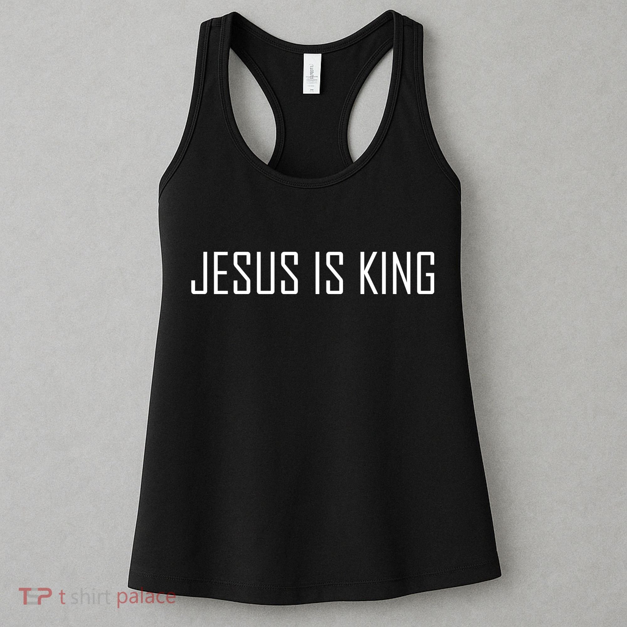 Jesus Is King Prayer Women's Tank Top