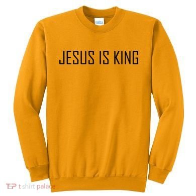 Jesus Is King Prayer Sweatshirt