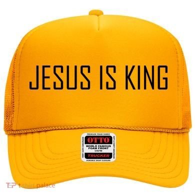 Jesus Is King Prayer Hat