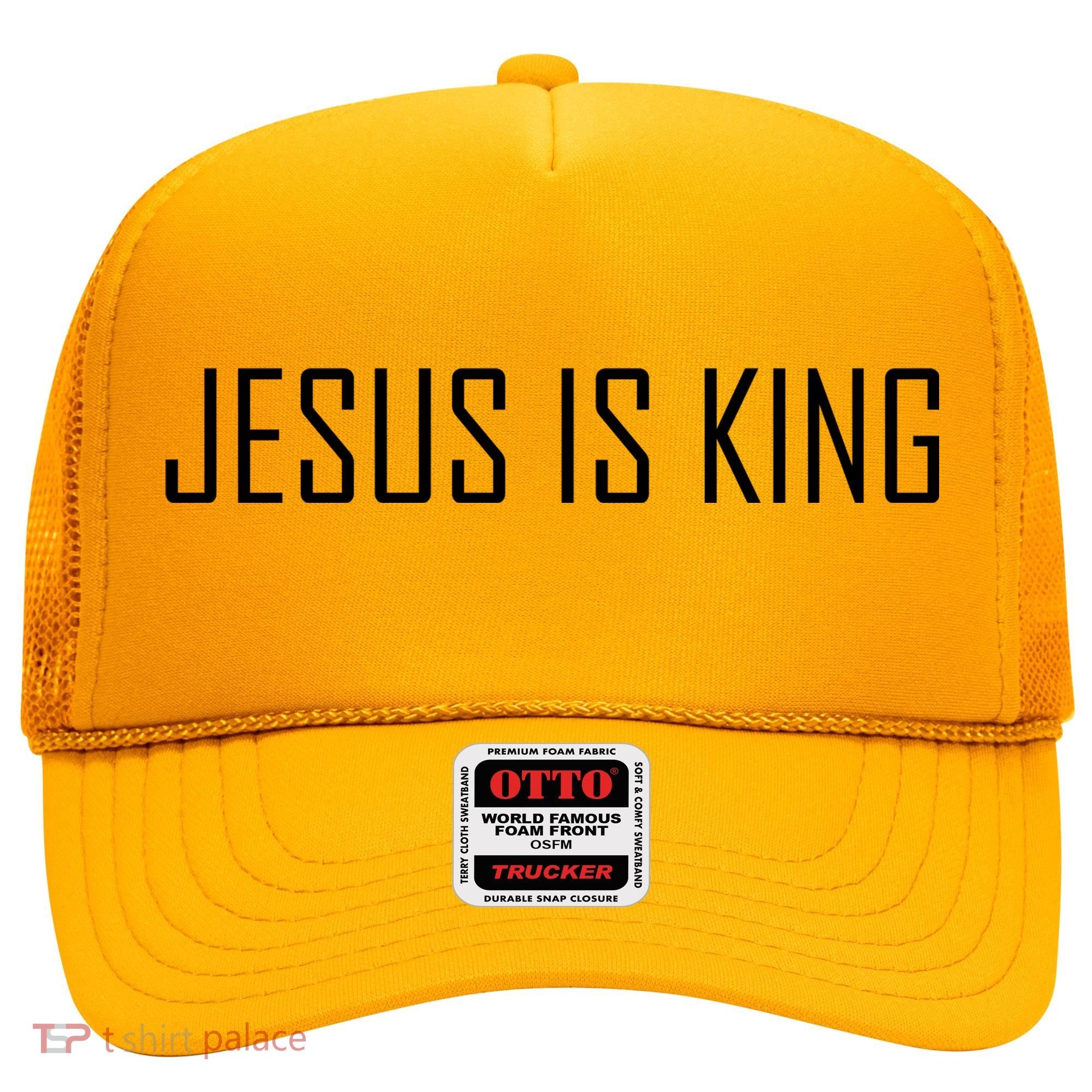 Jesus Is King Prayer Hat