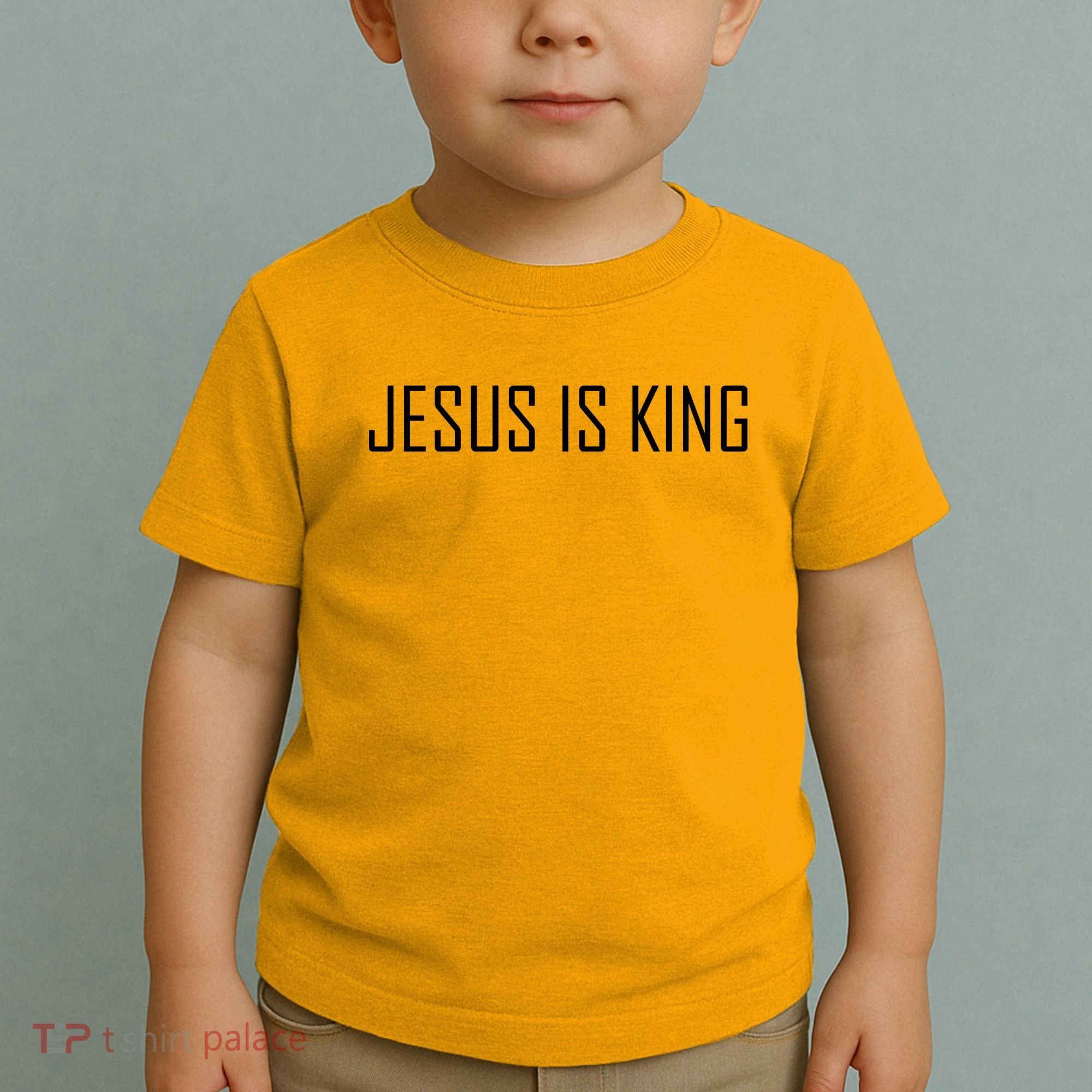 Jesus Is King Prayer Toddler T-Shirt