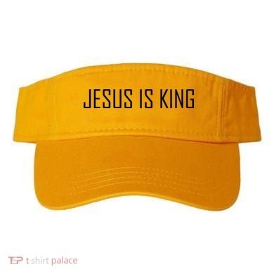 Jesus Is King Prayer Visor