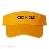 Jesus Is King Prayer Visor thumb 0