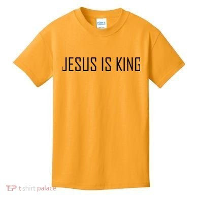 Jesus Is King Prayer Kids T-Shirt