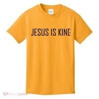 Jesus Is King Prayer Kids T-Shirt thumb 0