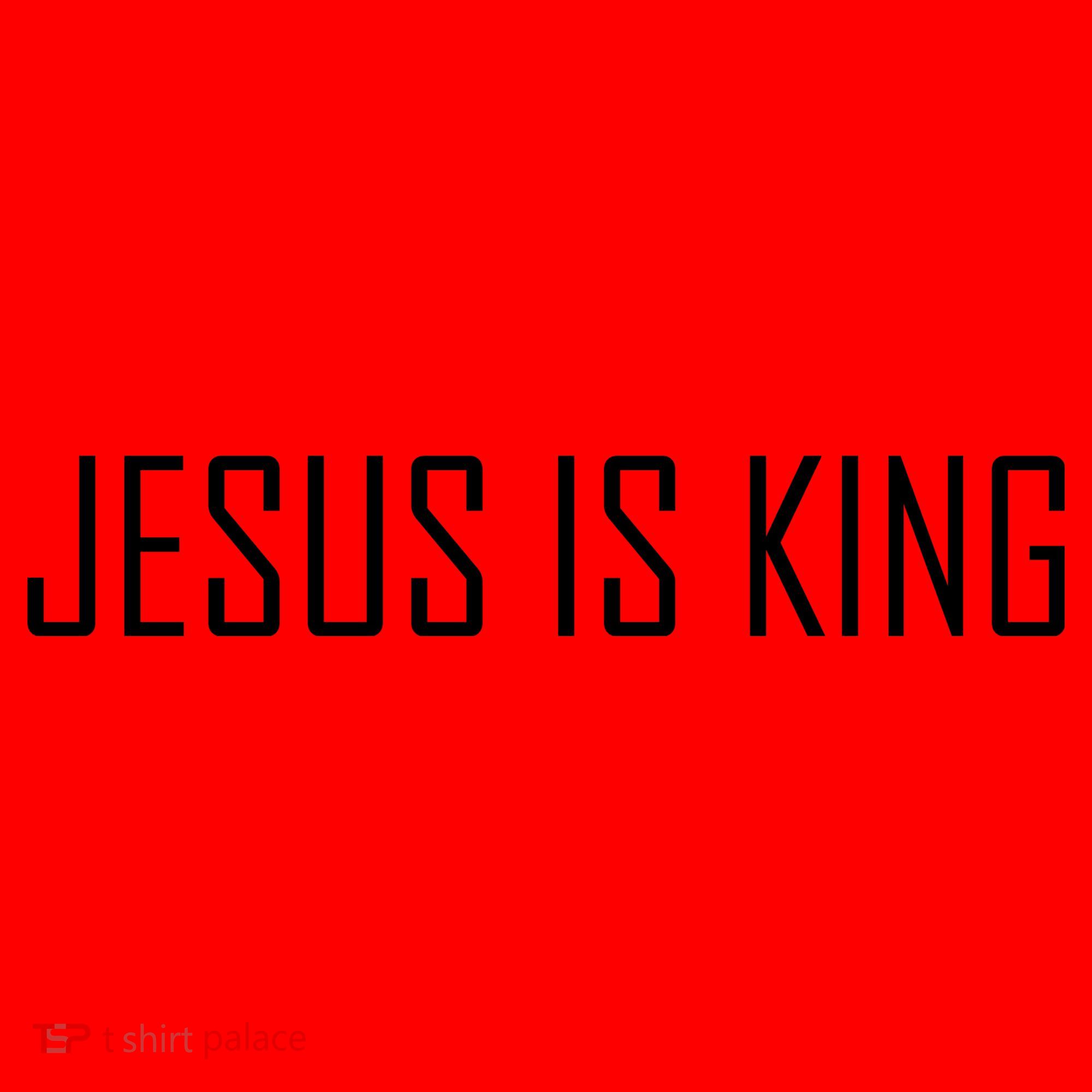 Jesus Is King Prayer Santa Hat