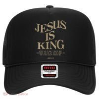 Jesus Is King Jesus John 14 6 Christian Religious Hat thumb 0