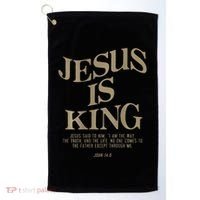 Jesus Is King Jesus John 14 6 Christian Religious Golf Towel thumb 0
